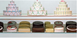 “Cake Counter,” from the series Thiebauds,” 37” x 72,” C-print, 2003