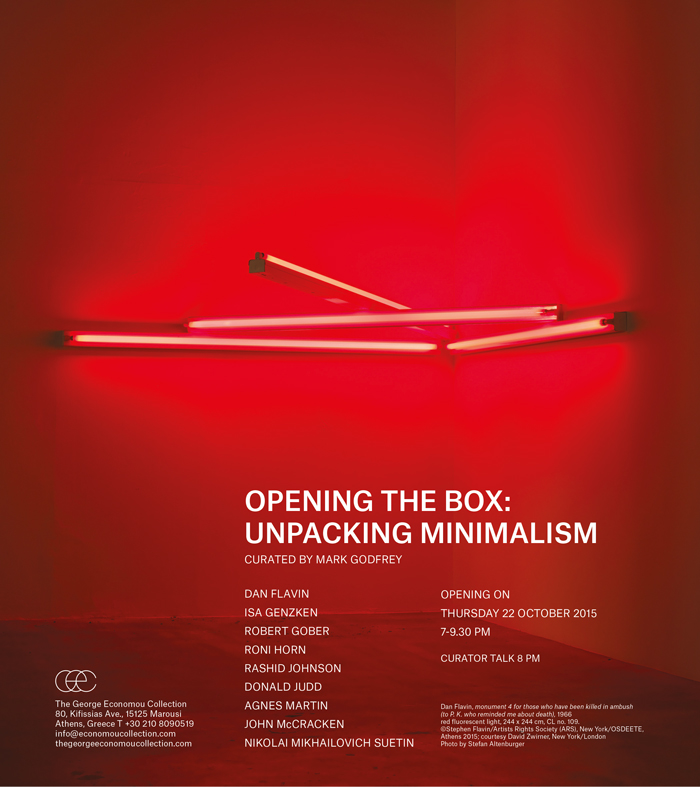 OPENING THE BOX: UNPACKING MINIMALISM / The George Economou Collection