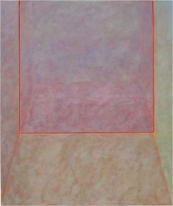 Infra Red   2013       Distemper & Tempera on 2 panels   146 X 122 cm.   